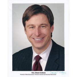 Autogramm Politik (Kanada) | Shawn GRAHAM | PM NB | 2000er Foto (Portrait Color XL)
