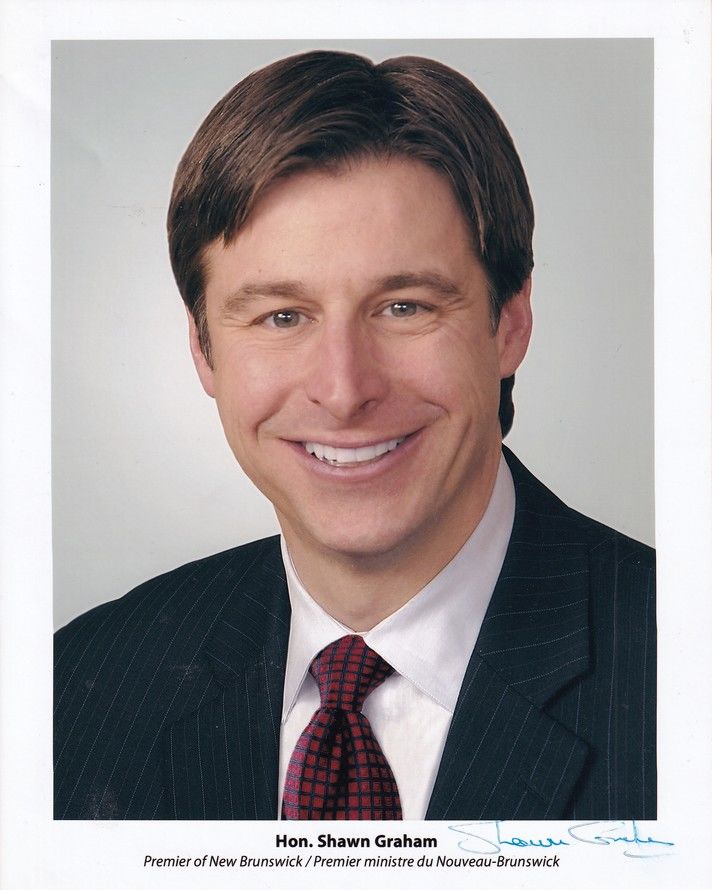 Autogramm Politik (Kanada) | Shawn GRAHAM | PM NB | 2000er Foto (Portrait Color XL)