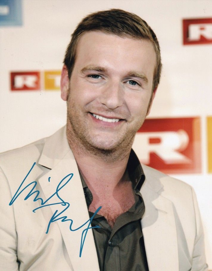 Autogramm TV | RTL | Niels RUF | 2016 Foto (Portrait Color XL) Lets Dance