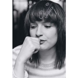 Autogramm Schauspieler | Franciska FRIEDE | 2010er Foto (Portrait SW XL)