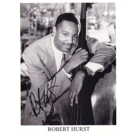 Autogramm Instrumental (Bass) | Robert HURST | 2000er (Portrait SW XL)