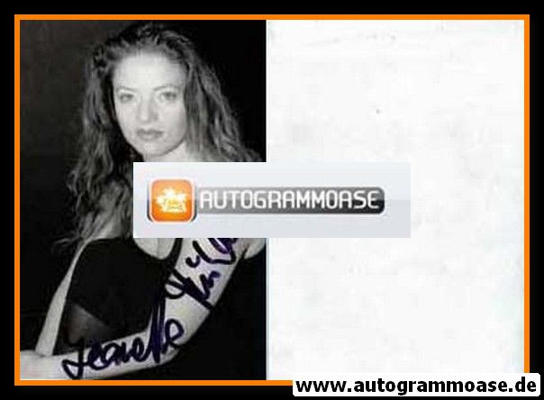 Autogramm Schauspieler | Jeanette MÜHLMANN | 1980er Foto (Portrait SW) 2
