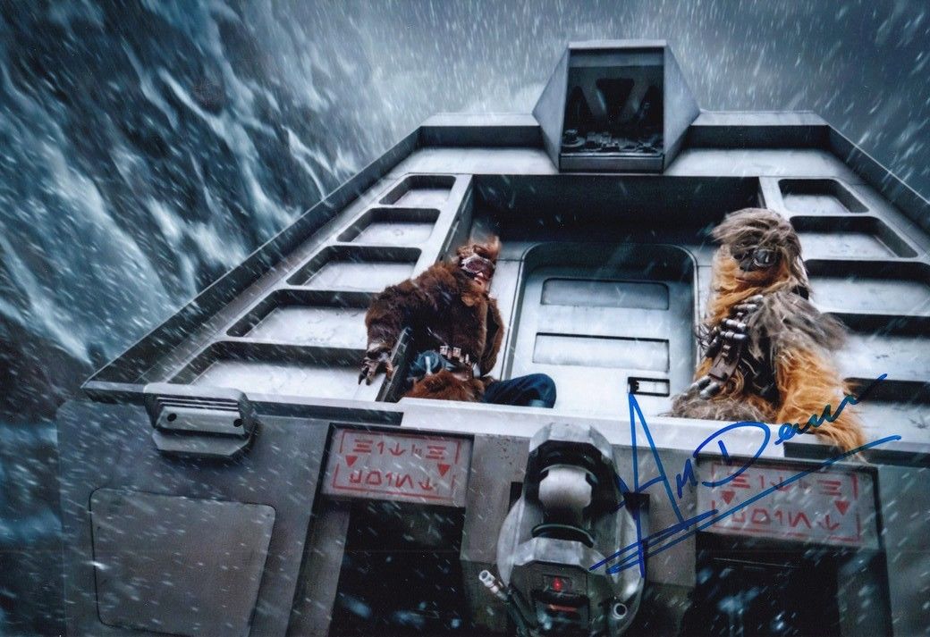 Autogramm Film (UK) | Arie DEKKER | 2018 Foto "Solo: A Star Wars Story" XL 1