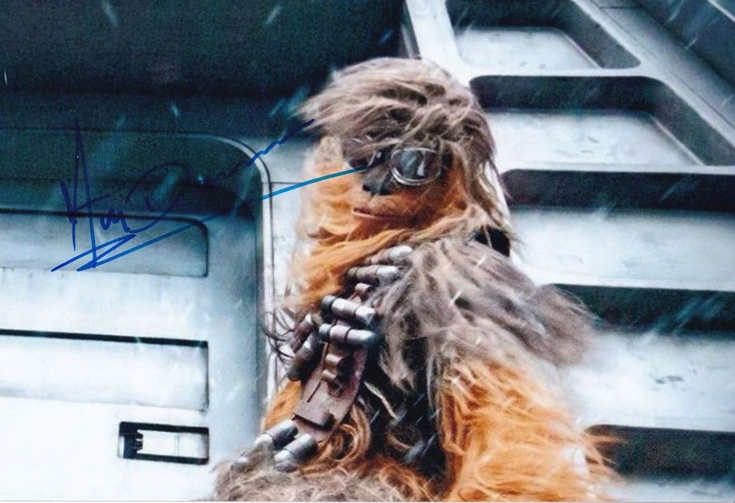 Autogramm Film (UK) | Arie DEKKER | 2018 Foto "Solo: A Star Wars Story" XL 2