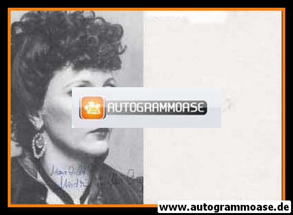 Autogramm Schauspieler | Heidrun MÜLLER-GRAF | 1980er (Portrait SW)