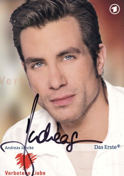 Autogramm TV | ARD | Andreas JANCKE | 2000er "Verbotene Liebe" 