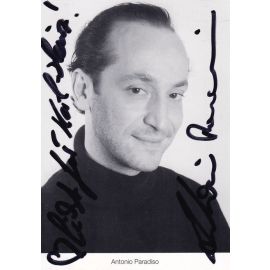 Autogramm TV | ARD | Antonio PARADISO | 1990er "Lindenstrasse" (Kost)