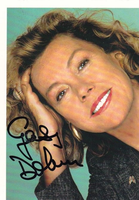 Autogramm Schauspieler | Gaby DOHM | 1990er (Portrait Color Rüdel) Gröning