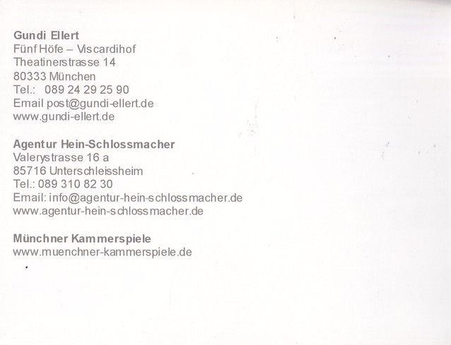 Autogramm Schauspieler | Gundi ELLERT | 2000er (Portrait Color)