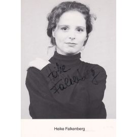 Autogramm Schauspieler | Heike FALKENBERG | 1990er (Portrait SW Rüdel) Wacker