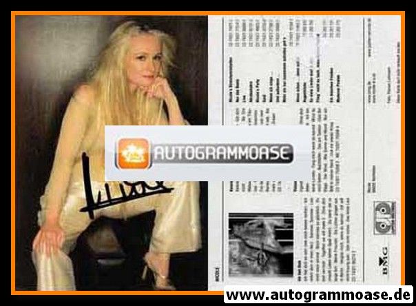 Autogramm Schlager | NICOLE | 2002 "Ich Lieb Dich" (BMG)