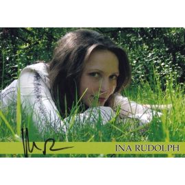 Autogramm Schauspieler | Ina RUDOLPH | 2000er (Portrait Color) Website
