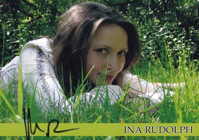 Autogramm Schauspieler | Ina RUDOLPH | 2000er (Portrait Color) Website