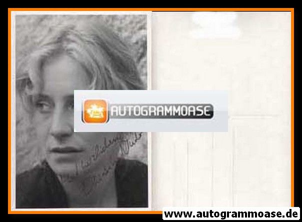 Autogramm Schauspieler | Elisabeth NIEDERER | 1980er (Portrait SW)