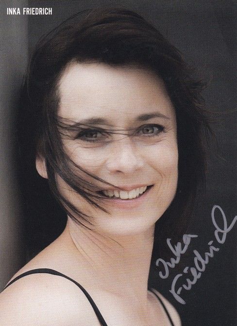 Autogramm Schauspieler | Inka FRIEDRICH | 2000er (Portrait Color) Klier