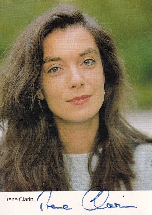 Autogramm Schauspieler | Irene CLARIN | 1990er (Portrait Color Rüdel) Rabanus