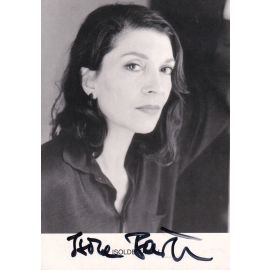 Autogramm Schauspieler | Isolde BARTH | 1990er (Portrait SW Rüdel) Amon