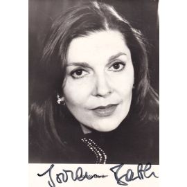 Autogramm Schauspieler | Isolde BARTH | 1990er (Portrait SW Rüdel) Hampe