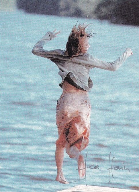 Autogramm Schauspieler | Jeanette HAIN | 2000 (Portrait Color) Falke