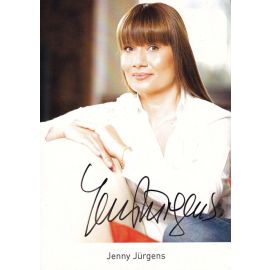 Autogramm Schauspieler | Jenny JÜRGENS | 2000er (Portrait Color) Menzel 1