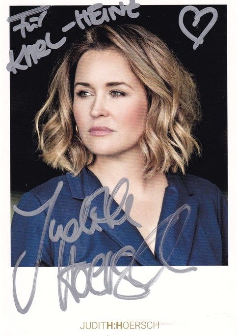 Autogramm Schauspieler | Judith HOERSCH | 2010er (Portrait Color) 1