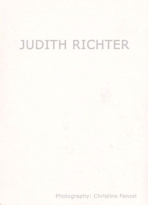 Autogramm Schauspieler | Judith RICHTER | 2010er (Portrait SW) Fenzel