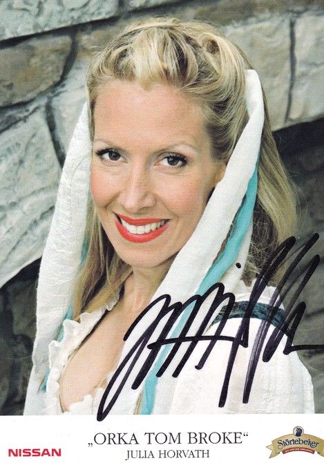 Autogramm Schauspieler | Julia HORVATH | 2005 (Portrait Color) Störtebeker