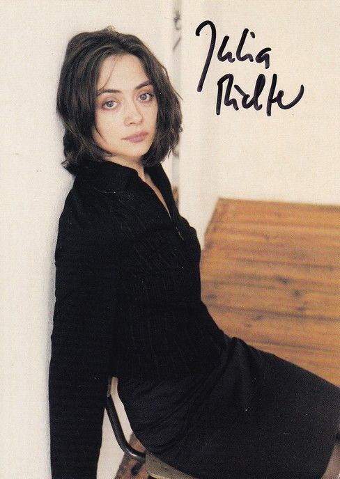 Autogramm Schauspieler | Julia RICHTER | 2000er (Portrait Color) Langer