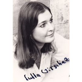 Autogramm Schauspieler | Jutta WIRSCHAZ | 1980er (Portrait SW Rüdel) Schwöbel