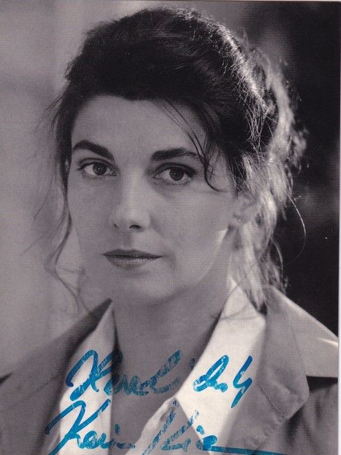 Autogramm Schauspieler | Karin KIENZER | 2000er (Portrait SW) Pfeiffer