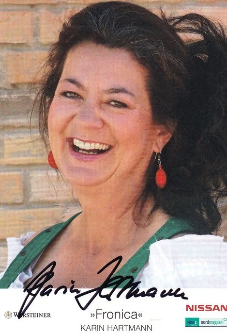 Autogramm Schauspieler | Karin HARTMANN | 2013 (Portrait Color) Störtebeker