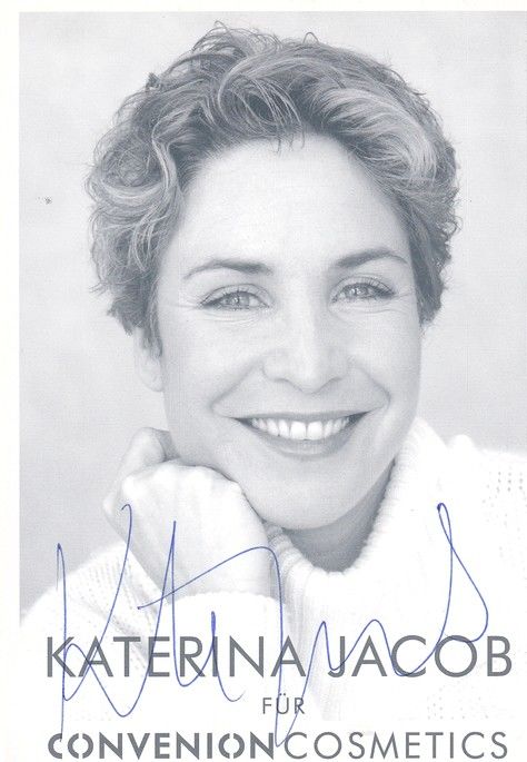 Autogramm Schauspieler | Katerina JACOB | 2000er (Portrait SW Convenion)