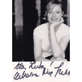 Autogramm Schauspieler | Katharina SCHUBERT | 2000er (Portrait SW) Fenzl