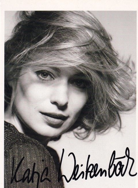 Autogramm Schauspieler | Katja WEITZENBÖCK | 2000er (Portrait SW) Kaspar