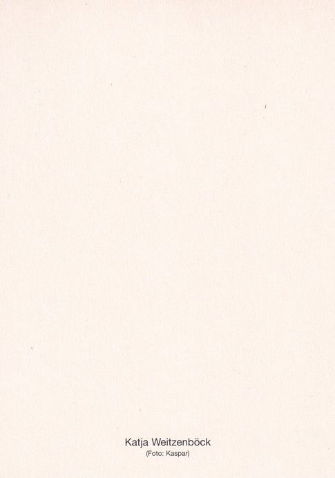 Autogramm Schauspieler | Katja WEITZENBÖCK | 2000er (Portrait SW) Kaspar