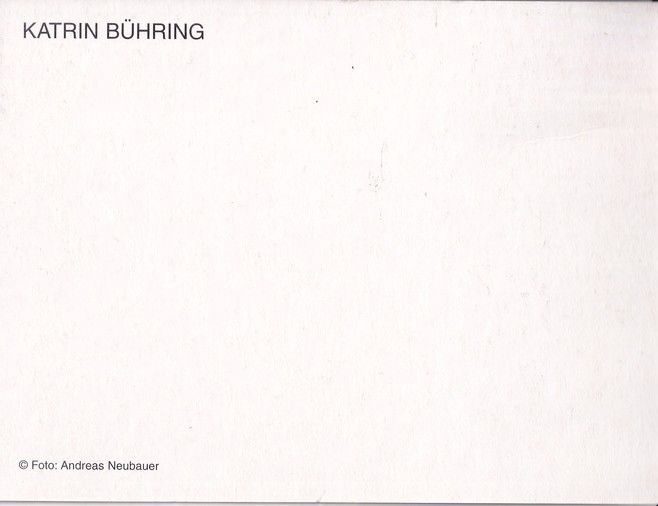 Autogramm Schauspieler | Katrin BÜHRING | 2010er (Portrait Color) Neubauer