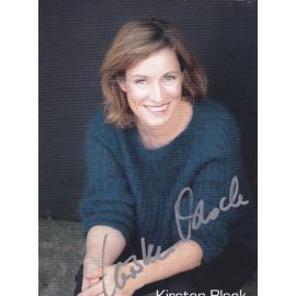 Autogramm Schauspieler | Kirsten BLOCK | 2010er (Portrait Color) Klier