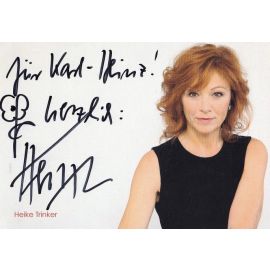 Autogramm Schauspieler | Heike TRINKER | 2010er (Portrait Color)