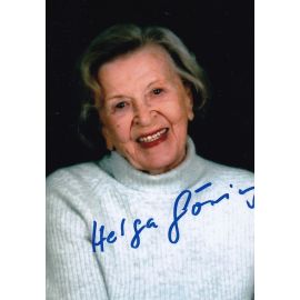 Autogramm Schauspieler | Helga GÖRING | 2000er Foto (Portrait Color)