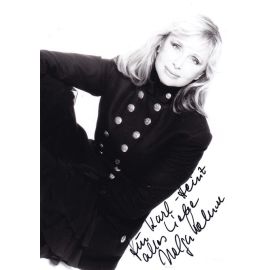 Autogramm Schauspieler | Helga LEHNER | 1990er Foto (Portrait SW)