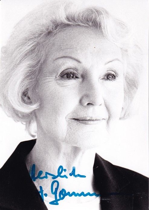 Autogramm Schauspieler | Henriette GONNERMANN | 2010er Foto (Portrait SW)