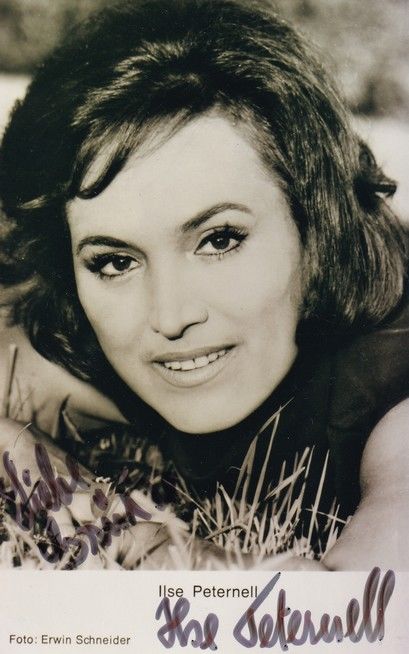 Autogramm Schauspieler | Ilse PETERNELL | 1960er Foto (Portrait SW) Schneider