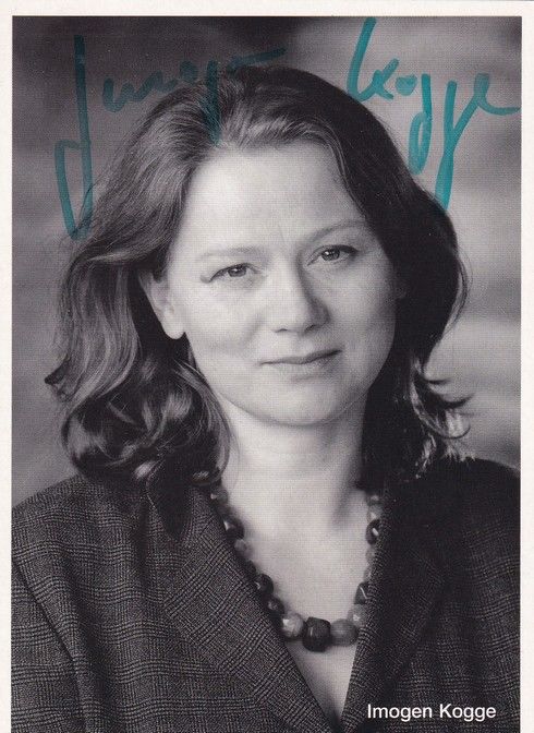 Autogramm Schauspieler | Imogen KOGGE | 2000er (Portrait SW)
