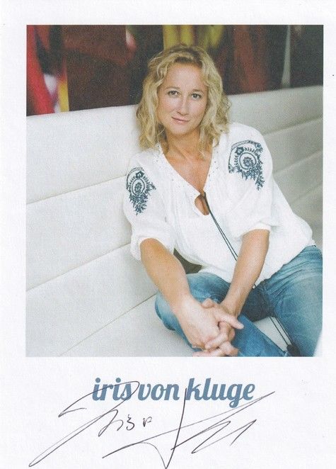 Autogramm Schauspieler | Iris VON KLUGE | 2010er (Portrait Color)