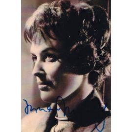 Autogramm Schauspieler | Irma MÜNCH | 1970er Foto (Portrait SW)