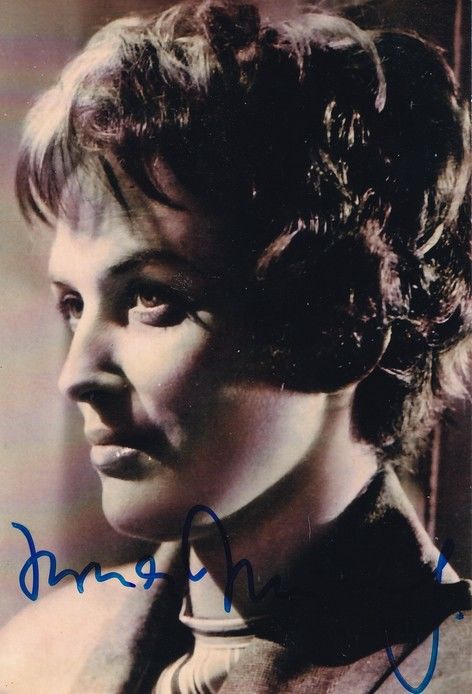 Autogramm Schauspieler | Irma MÜNCH | 1970er Foto (Portrait SW)