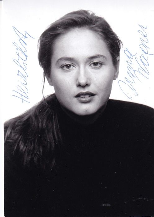 Autogramm Schauspieler | Irma WAGNER | 2000er Foto (Portrait SW)