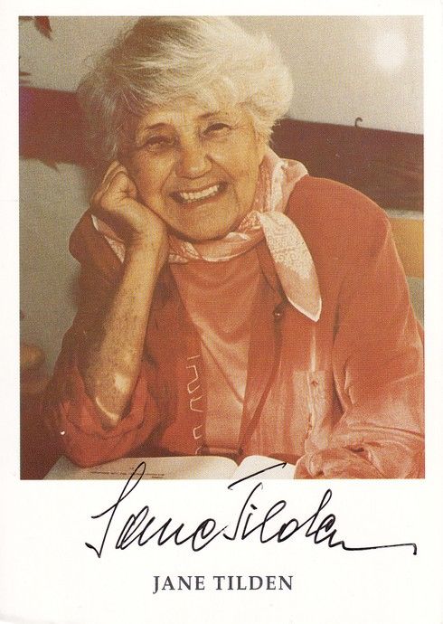 Autogramm Schauspieler | Jane TILDEN | 1980er (Portrait Color)