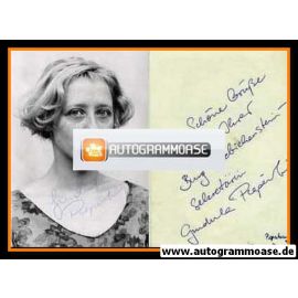 Autogramm Schauspieler | Gundula PIEPENBRING | 1990er Foto (Portrait SW)