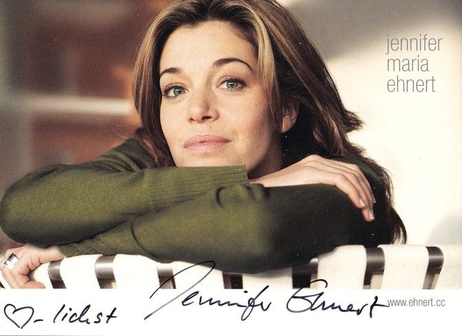 Autogramm Schauspieler | Jennifer Maria EHNERT | 2010er (Portrait Color)